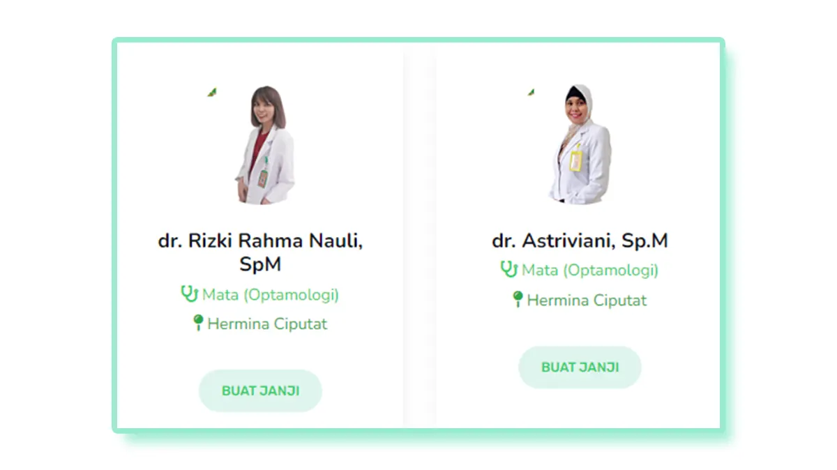 Jadwal Dokter Mata RS Hermina Ciputat