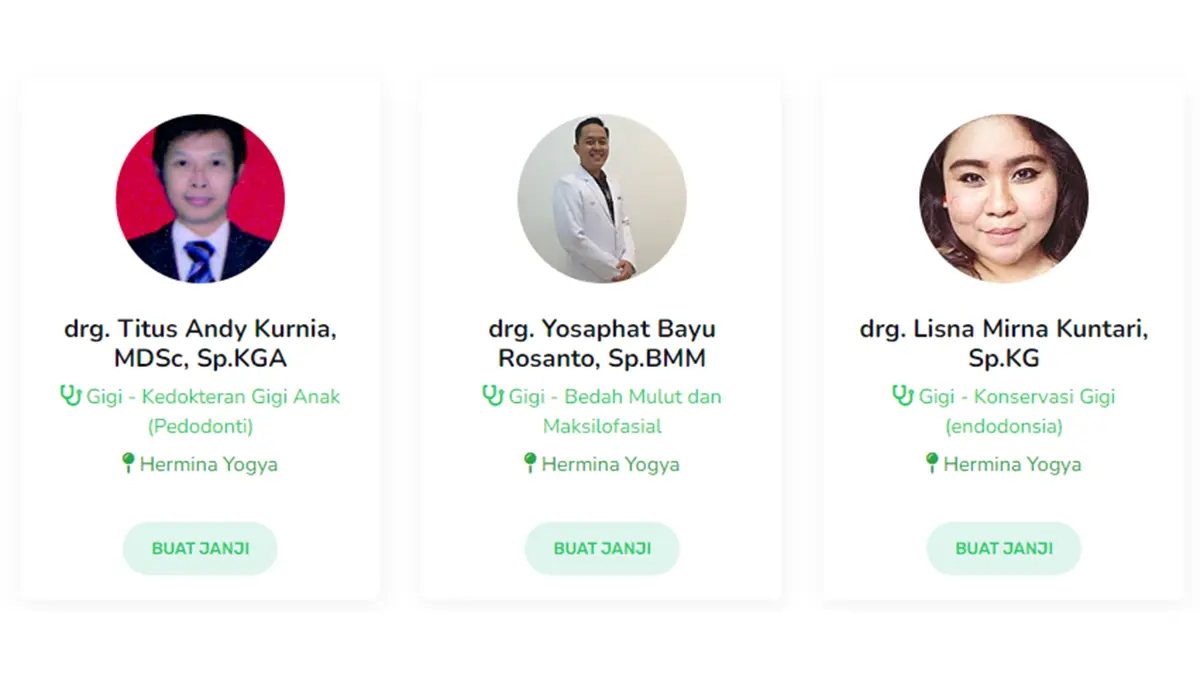 Dokter Gigi RS Hermina Yogyakarta