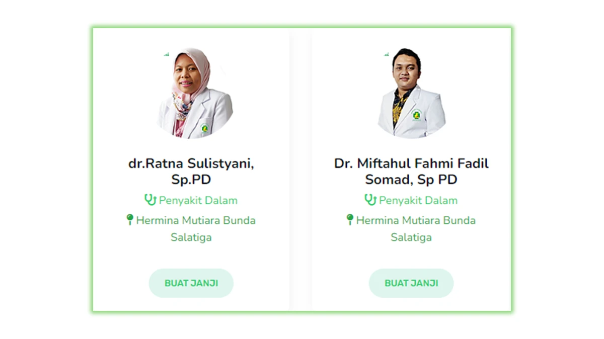 Dokter Penyakit Dalam RS Hermina Mutiara Bunda Salatiga